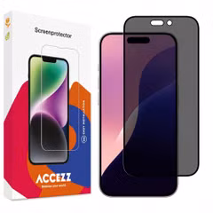 Accezz Gehard Glas Privacy Screenprotector Apple iPhone 16 Pro Max / 17 Pro Max