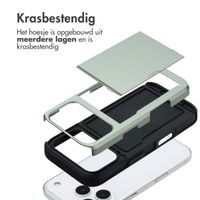 imoshion Backcover met pasjeshouder Apple iPhone 17 Pro - Groen