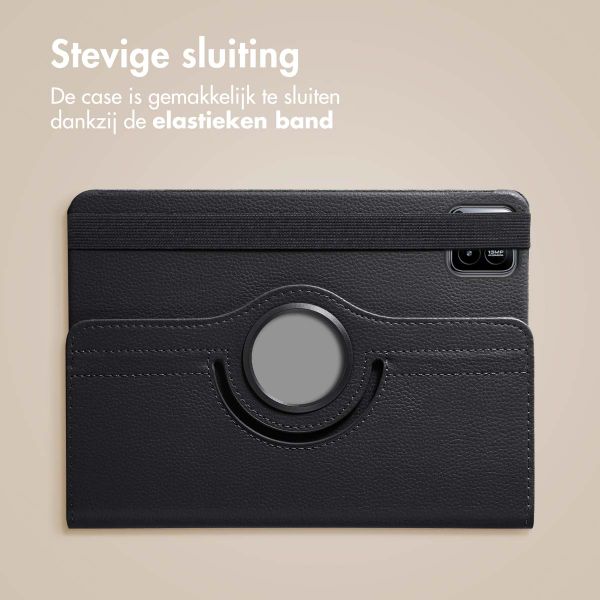 imoshion 360° draaibare Bookcase Xiaomi Pad 7 / 7 Pro - Zwart