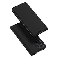 Dux Ducis Slim Softcase Bookcase Realme 9i / Oppo A76 / A96 - Zwart