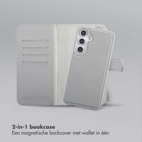 Selencia Olyn Uitneembare Bookcase met MagSafe Samsung Galaxy S24 FE - Grijs