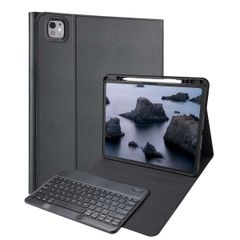 Accezz Bluetooth Keyboard Book Case Apple iPad Pro 13 (2025) M5 / (2024) M4 - QWERTY / NL - Black