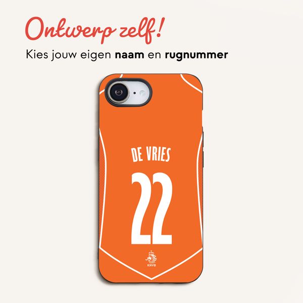 Ontwerp je eigen Nederlands Elftal Backcover Apple iPhone 17e / 16e - Nederlands Elftal '04