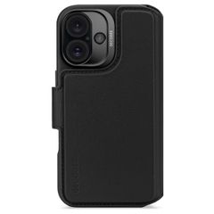 Decoded 2 in 1 Leather Detachable Wallet MagSafe Apple iPhone 16 - Zwart