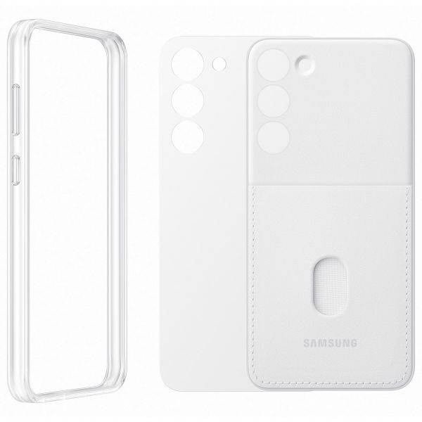 Samsung Originele Frame Cover Galaxy S23 Plus - Wit