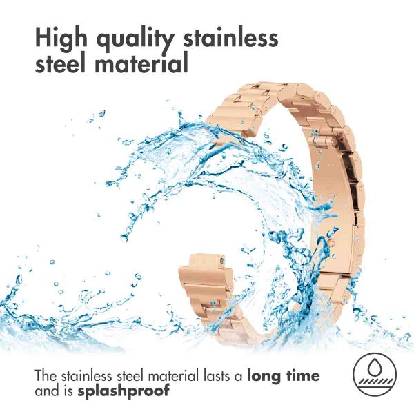 imoshion Stalen bandje Fitbit Inspire 2 / HR / ACE2 / ACE3 - Rosé Goud