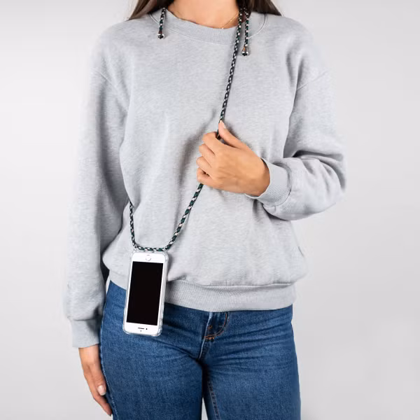 imoshion Backcover met koord Apple iPhone 13 Pro - Groen