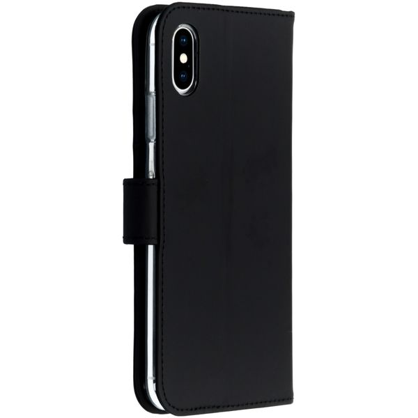 Accezz Wallet Softcase Bookcase Apple iPhone Xs Max - Zwart