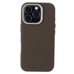 Accezz Mesh Backcover met MagSafe Apple iPhone 16 Pro - Bruin