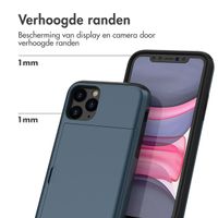 imoshion Backcover met pasjeshouder iPhone 11 Pro - Donkerblauw