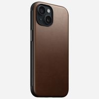 Nomad Modern Leather Case iPhone 15 - Bruin