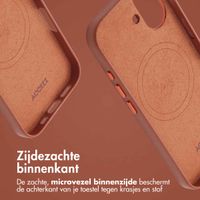 Accezz MagSafe Leather Backcover Apple iPhone 16 - Sienna Brown