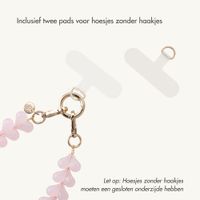 Selencia Lova Hartjes Polskoord - Milky Pink