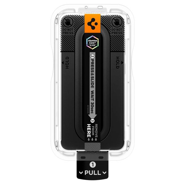 Spigen EZ Fit Glas.tR met Applicator - 1 pack Samsung Galaxy S26 FE
