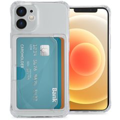 imoshion Softcase Backcover met pasjeshouder Apple iPhone 12 Mini - Transparant