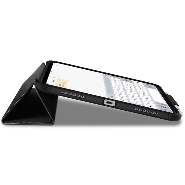 Spigen Rugged Armor Pro Bookcase Apple iPad 11 (2025) 11 inch A16 / iPad 10 (2022) 10.9 inch - Zwart