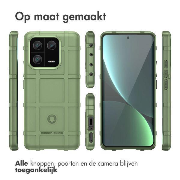 imoshion Rugged Shield Backcover Xiaomi 13 Pro - Donkergroen