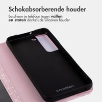 imoshion Design Bookcase Samsung Galaxy S22 - Pink Bazaar Flowers