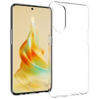 Accezz Clear Backcover Oppo Reno 8 T (4G) - Transparant