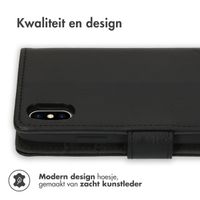 imoshion Luxe Bookcase Apple iPhone X / Xs - Zwart