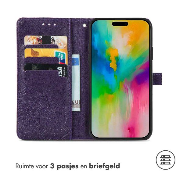 imoshion Mandala Bookcase Apple iPhone 17 - Paars