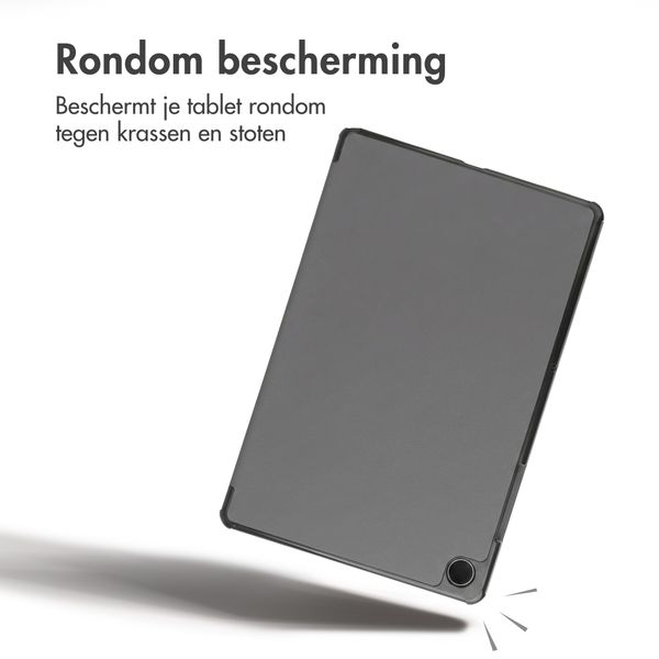 imoshion Trifold Bookcase Samsung Galaxy Tab A9 Plus - Grijs