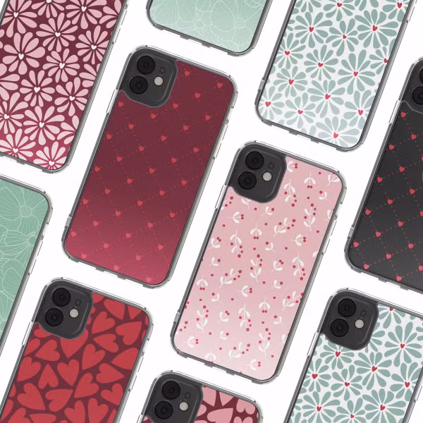imoshion Design hoesje Apple iPhone 11 - Crush Check Coral Dust