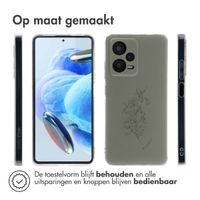 imoshion Design hoesje Xiaomi Redmi Note 12 Pro (5G) - Floral Green