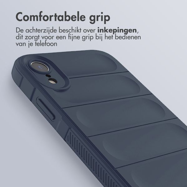 imoshion EasyGrip Backcover Apple iPhone Xr - Donkerblauw