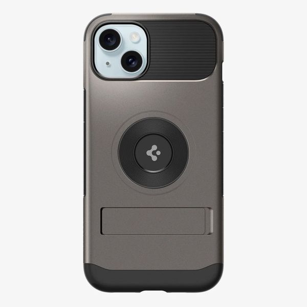 Spigen Slim Armor Backcover MagSafe Apple iPhone 15 / 14 / 13 - Gunmetal