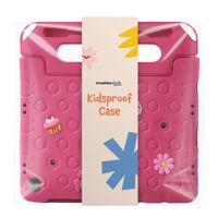 imoshion Kidsproof Tablet Case with Detachable Dolls Apple iPad 9 (2021) 10.2 inch / iPad 8 (2020) 10.2 inch / iPad 7 (2019) 10.2 inch - Pink