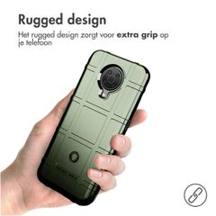 imoshion Rugged Shield Backcover Nokia G10 / G20 - Donkergroen