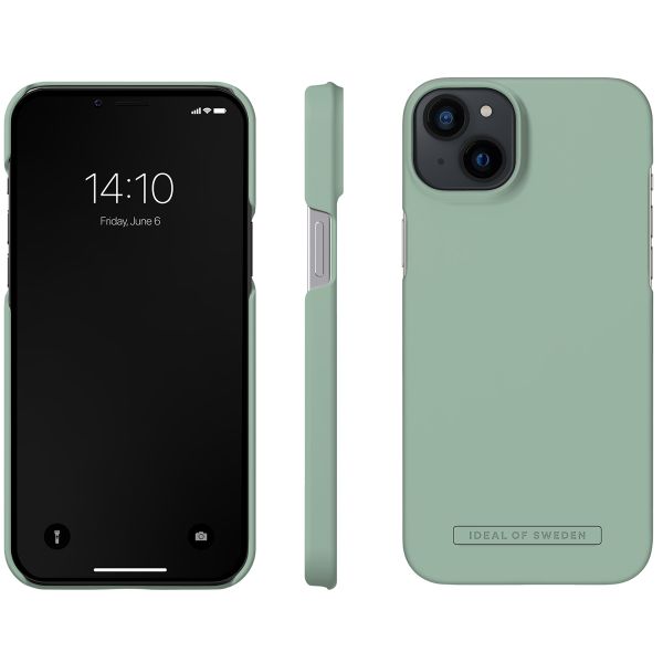 iDeal of Sweden Seamless Case Backcover iPhone 14 Plus - Sage Green