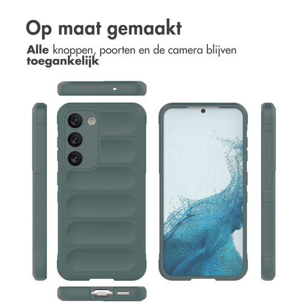 imoshion EasyGrip Backcover Samsung Galaxy S23 - Donkergroen