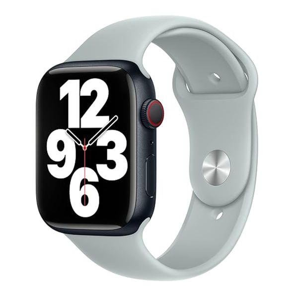 Apple 2 Pack Sport Band voor de Apple Watch | 44/45/46/49 mm - Maat M/L - Succulent/ Slate Blue