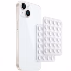 Selencia 2-Pack Telefoonhouder Zuignap - Wit