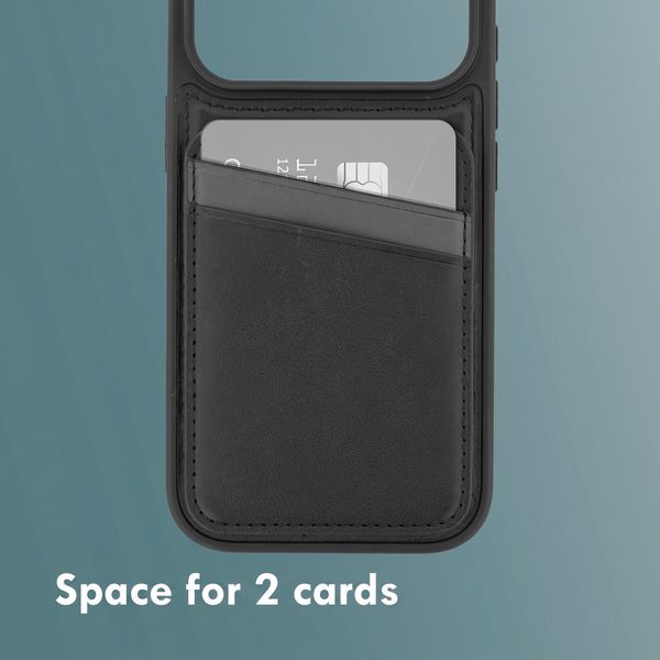 imoshion Back Cover with Card Holder and Stand Apple iPhone 18 Pro Max / 17 Pro Max - Black