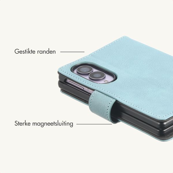 imoshion Luxe Bookcase Samsung Galaxy Z Fold 8 - Lichtblauw