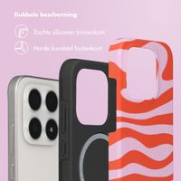 Selencia Vivid Backcover met MagSafe Xiaomi 17 - Dream Swirl Pink