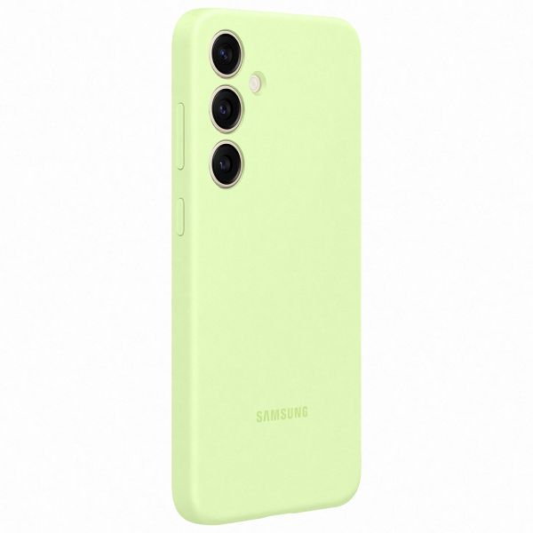 Samsung Originele Silicone Backcover Galaxy S24 Plus - Light Green