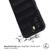 imoshion EasyGrip Backcover Oppo A6x (4G/5G) - Zwart