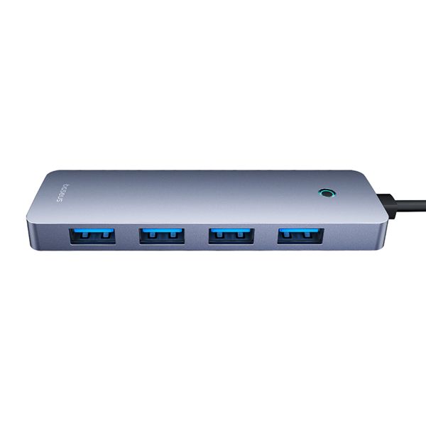 Baseus UltraJoy Lite 5-in-1 USB-A Hub - 150 cm - Docking station - Space Grey