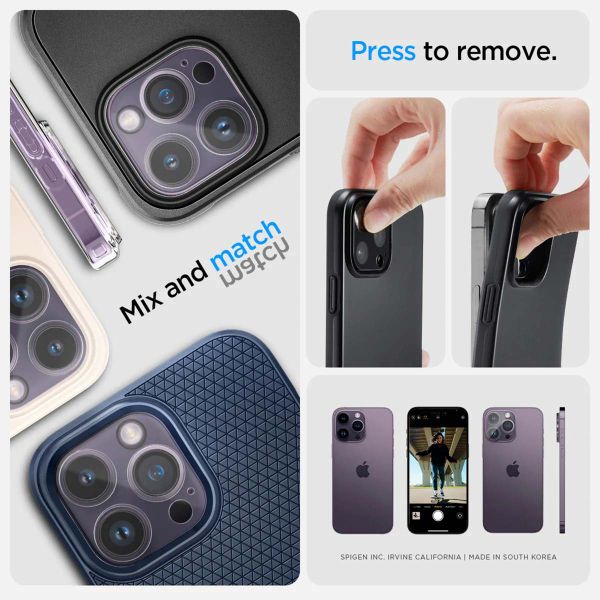 Spigen Glas.tR EZFit Optik Lens Protector 2 pack Apple iPhone 14 Pro / 14 Pro Max