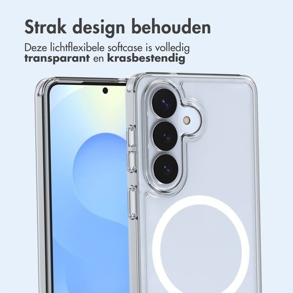imoshion Protective Backcover met MagSafe Samsung Galaxy S26 Plus - Transparant