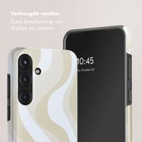 Selencia Vivid Backcover Samsung Galaxy S25 - Desert Waves Beige