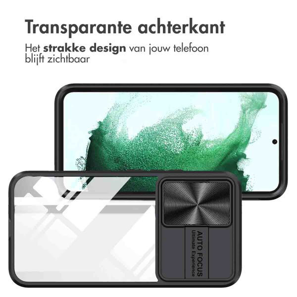 imoshion Camslider Backcover Samsung Galaxy S23 FE - Zwart