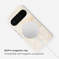 Selencia Vivid Case with MagSafe Google Pixel 11 Pro - Golden Beige Marble