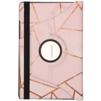 imoshion 360° Draaibare Design Bookcase Galaxy Tab A7 - Pink Graphic