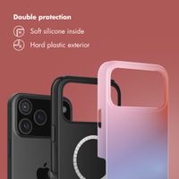 Selencia Vivid Back Cover with MagSafe Apple iPhone 17 Pro Max - Gradient Soft Blush