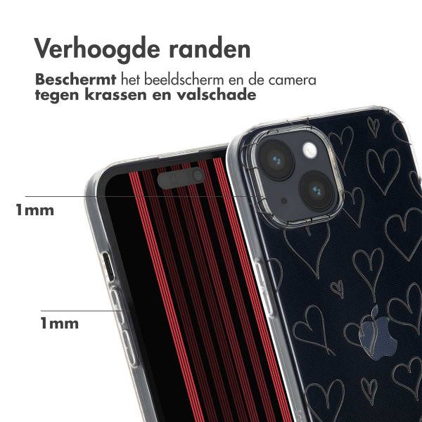 imoshion Design hoesje iPhone 15 - Hearts